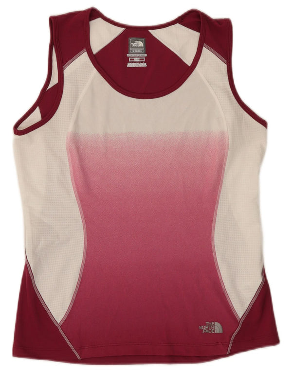 Vestă pentru femei The North Face UK 12 Medium Burgundy Poliester color bloc
