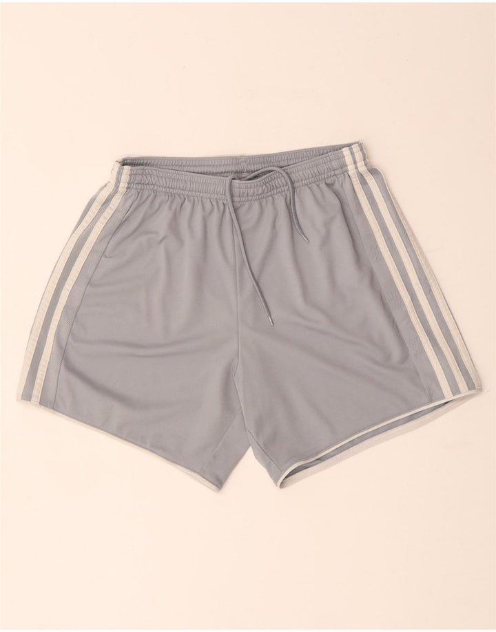 Pantaloni scurți sport Climacool Adidas pentru femei Marea Britanie 8/10 Poliester mic gri