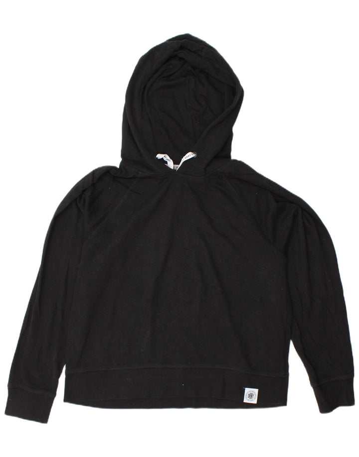 Pulover DKNY pentru femei, UK 14, bumbac mediu negru