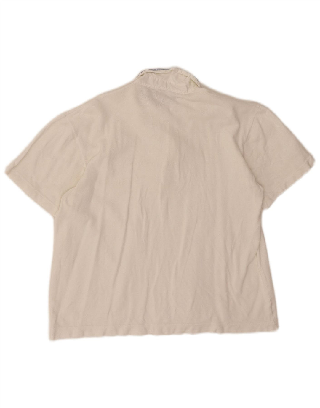 LES COPAINS Womens Polo Shirt UK 12 Medium White