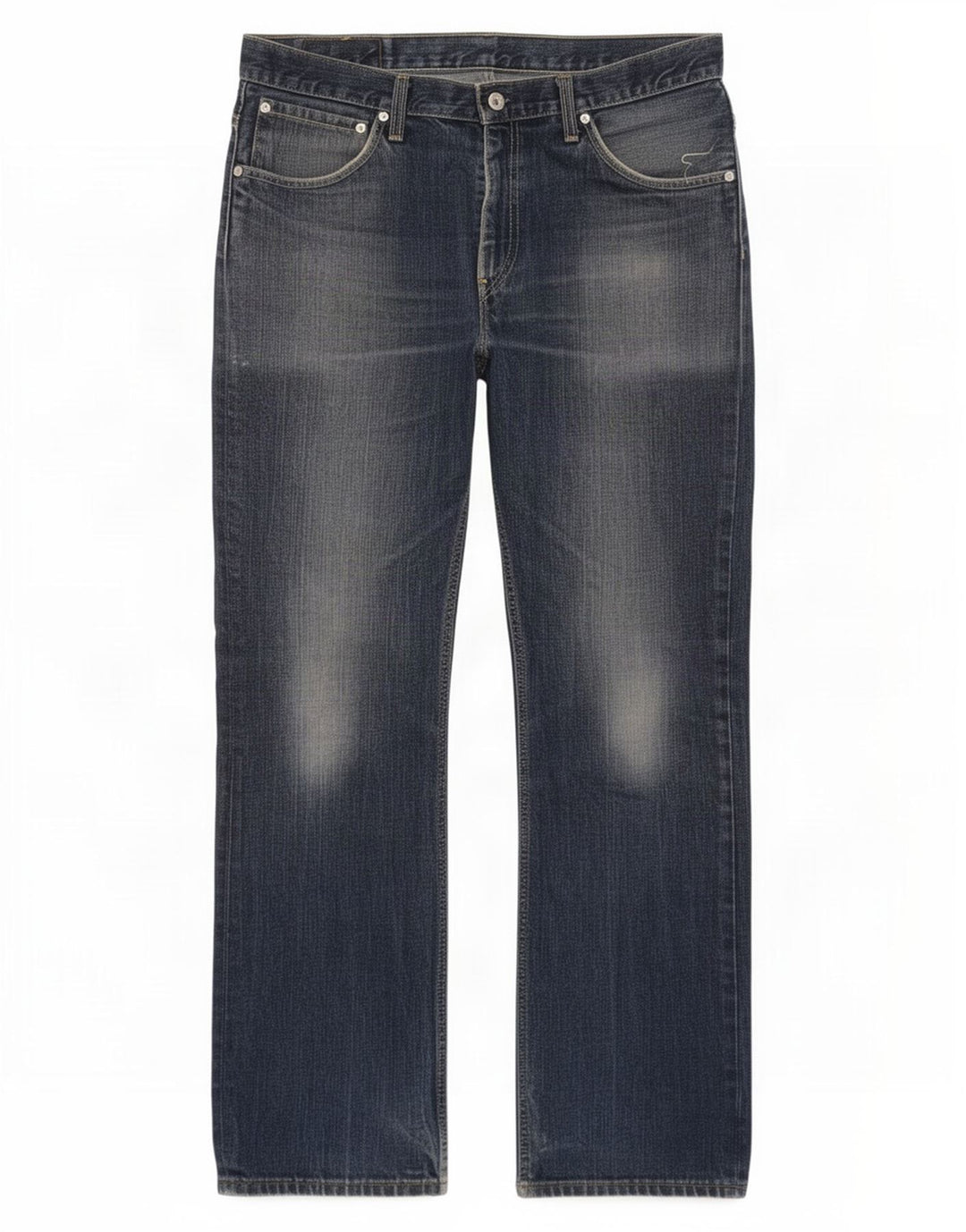 Blugi pentru bărbați Levi's 507 Bootcut W34 L34 Bumbac albastru