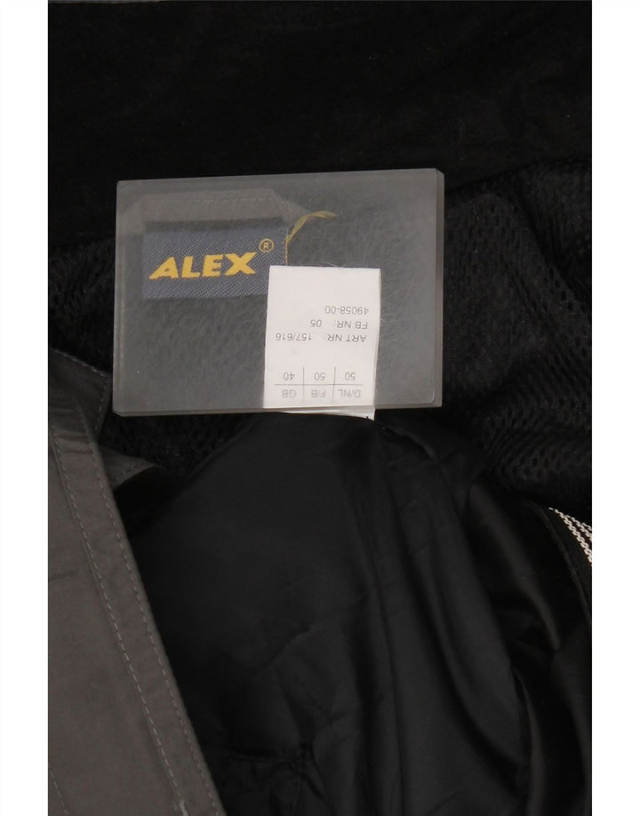 Jachetă de vânt pentru femei ALEX, cu glugă, UK 40, mare, gri, bloc de culoare, iarnă