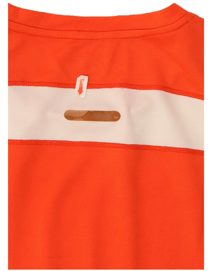 Tricou pentru bărbați New Balance Top Medium Orange Colorblock Poliester