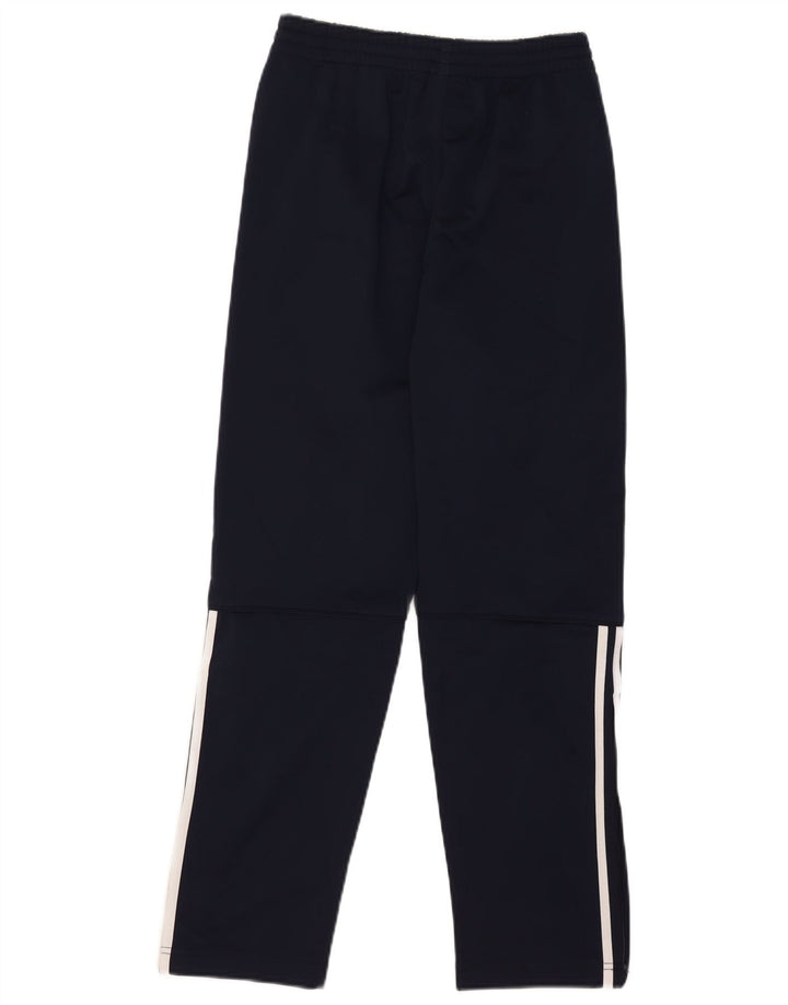 Pantaloni de trening Adidas pentru băieți 15-16 ani poliester bleumarin