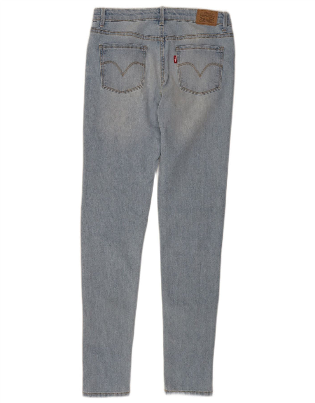 Jeans Levi'S 710 Super Skinny pentru fete 11-12 ani L28 L27 Bumbac albastru