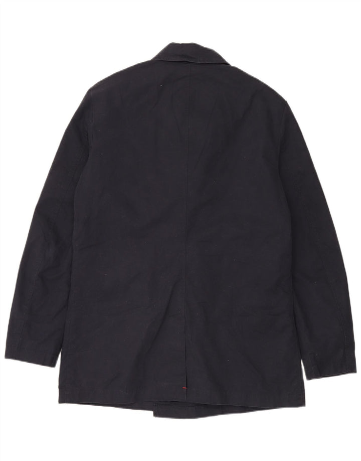 Palton pentru bărbați Superdry UK 40, mare, albastru, bumbac