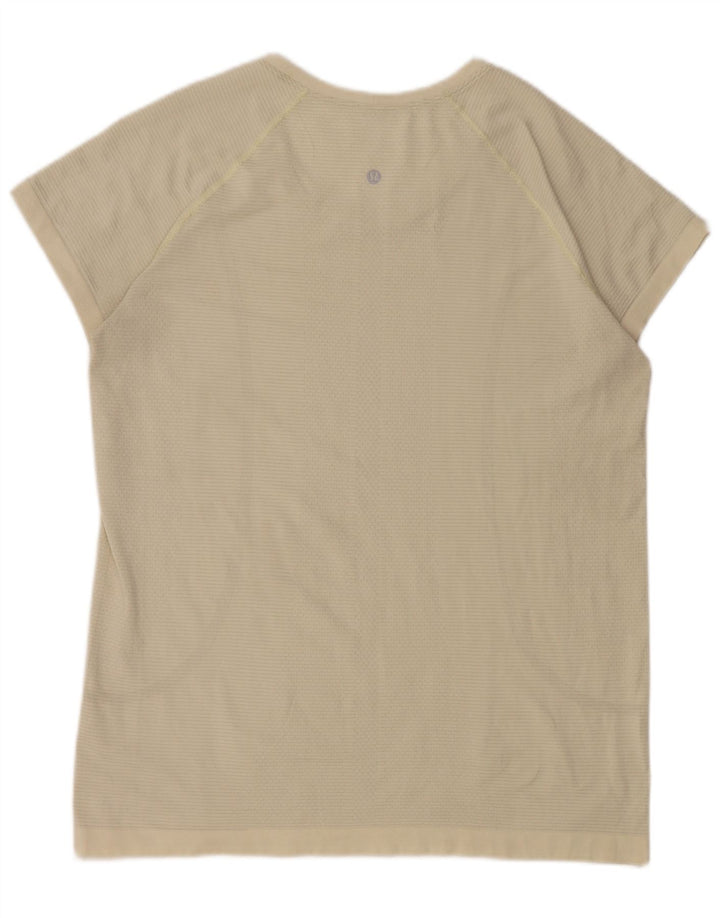 Lululemon Tricou pentru femei Top UK 16 Large Beige