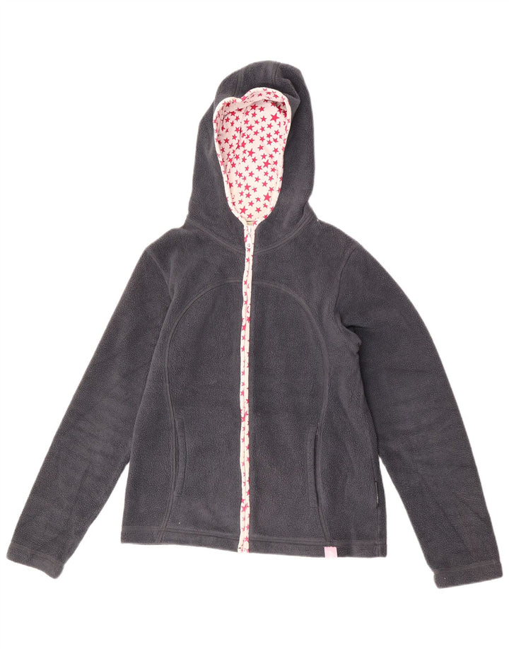 Jachetă din lână cu glugă Quiksilver Roxy pentru femei US 4 Small, bleumarin, poliester