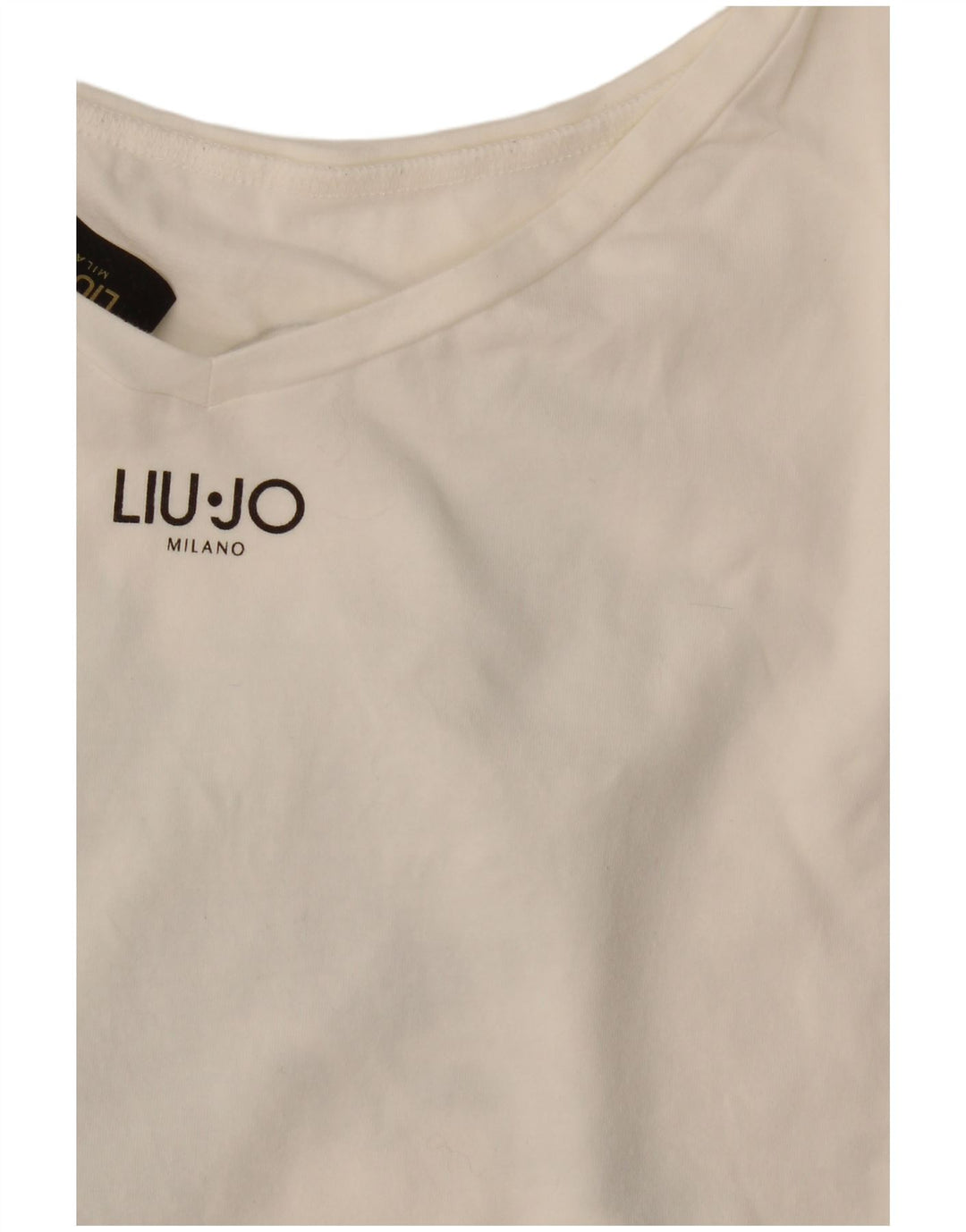 Tricou grafic Liu Jo pentru femei Top UK 14 Medium White