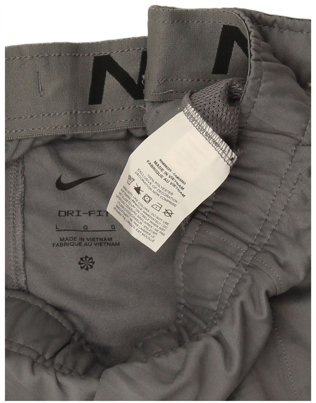 Pantaloni de trening Nike Dri Fit pentru bărbați Joggeri mari, gri, poliester