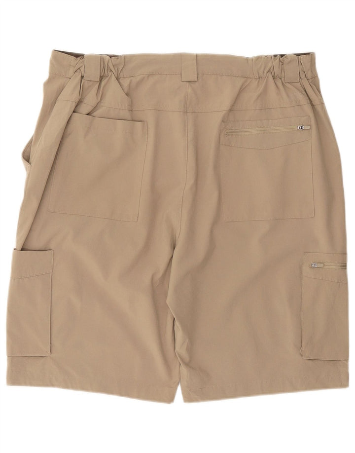 Pantaloni scurți cargo pentru bărbați Mountain Warehouse W38 XL poliester bej