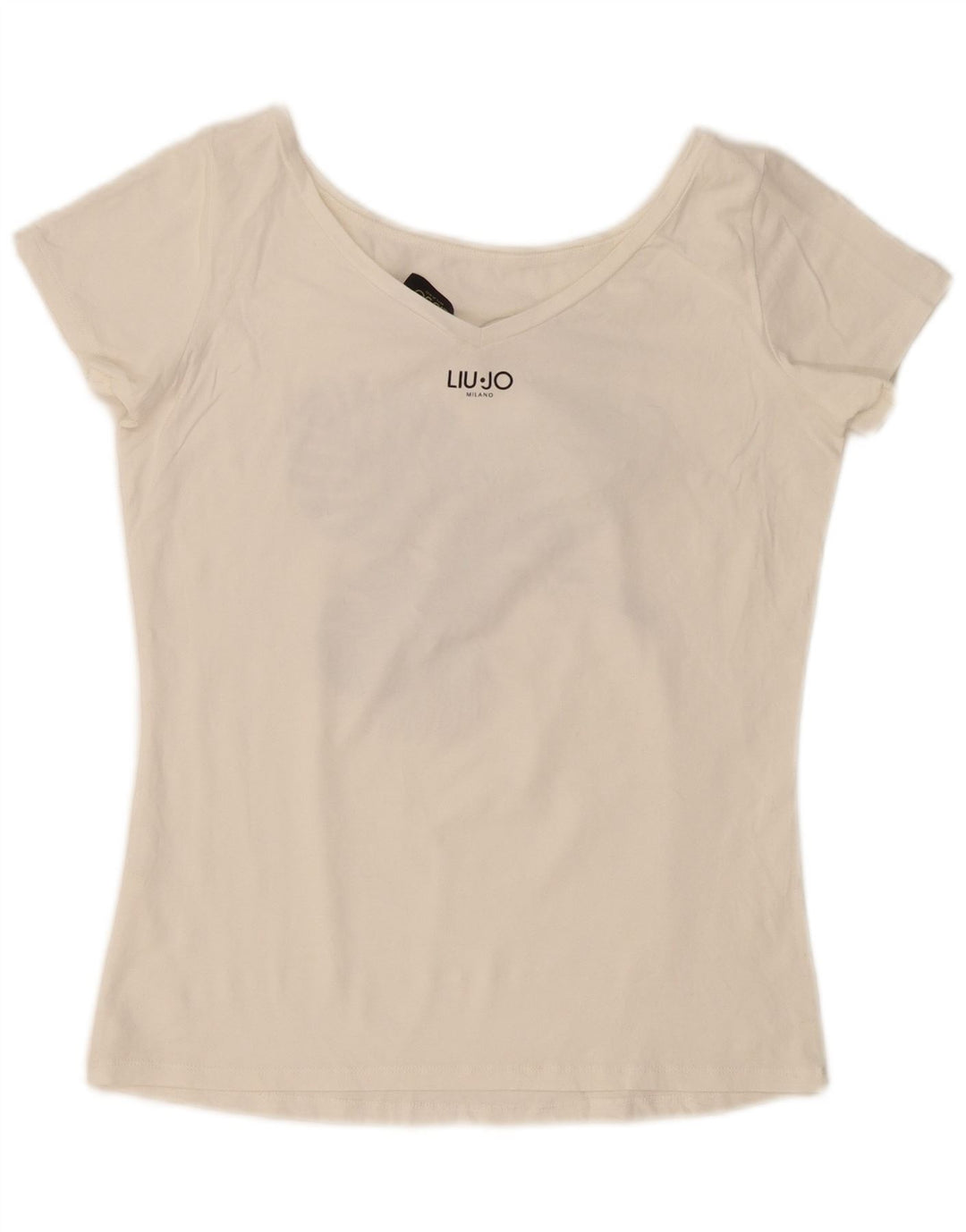 Tricou grafic Liu Jo pentru femei Top UK 14 Medium White