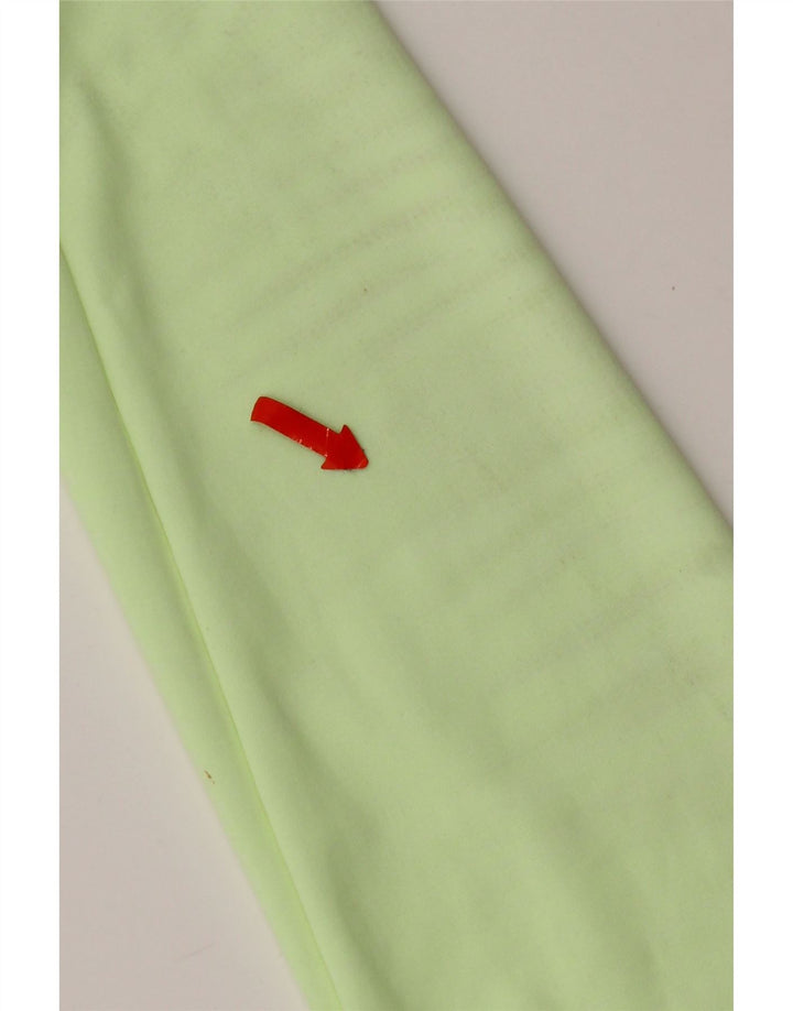 Top de trening Nike Dri Fit, cu fermoar și gât, pentru femei, UK 14, verde mediu