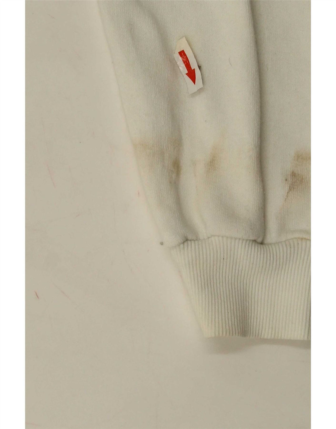 Pulover supradimensionat cu grafic pentru femei Zara UK 10 Small White