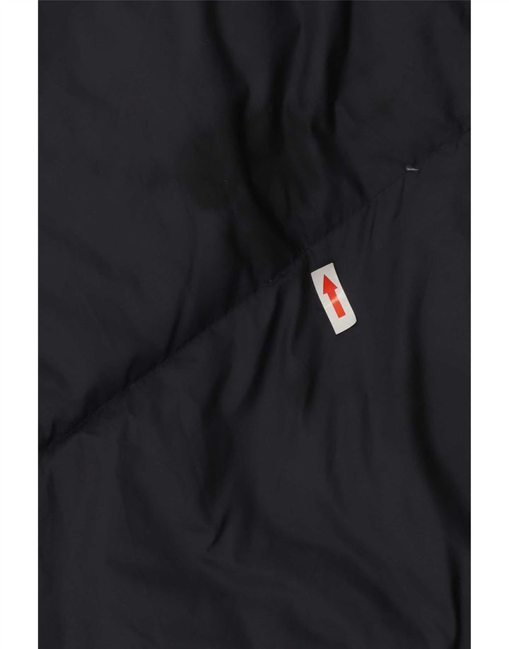 Gilet căptușit pentru bărbați Asics UK 40, mare, nailon bleumarin