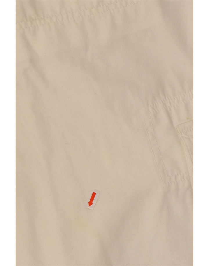 SERGIO TACCHINI Mens Cargo Shorts W38 XL Off White Vintage Sergio Tacchini and Second-Hand Sergio Tacchini from Messina Hembry 
