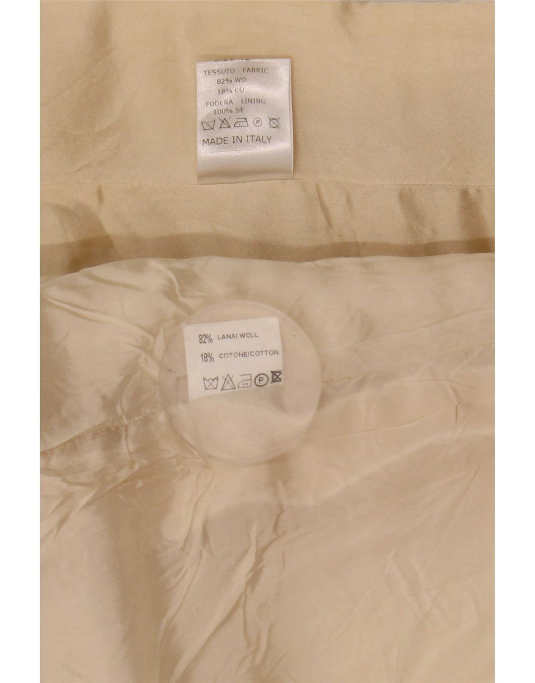 Set fuste 2 piese pentru femei Mila Schon IT 42 Medium W26 Lână bej
