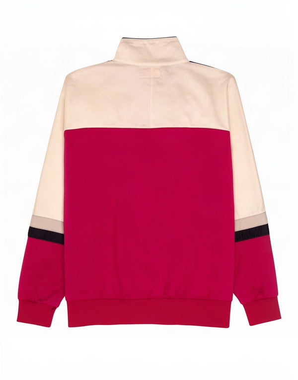 Jachetă de top pentru trening grafic Asics pentru femei IT 48 XL roz colorblock
