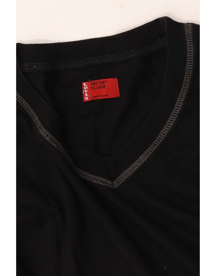 Levi's Top pentru bărbați cu mânecă lungă XL, negru