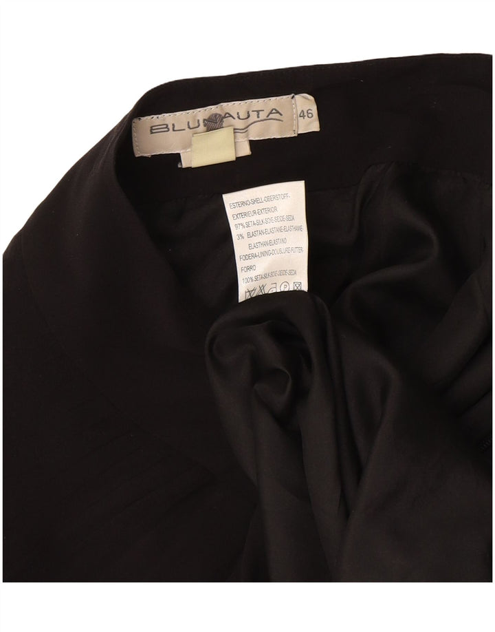 Fusta Mini Blunauta Femei IT 46 Large W36 Black Silk
