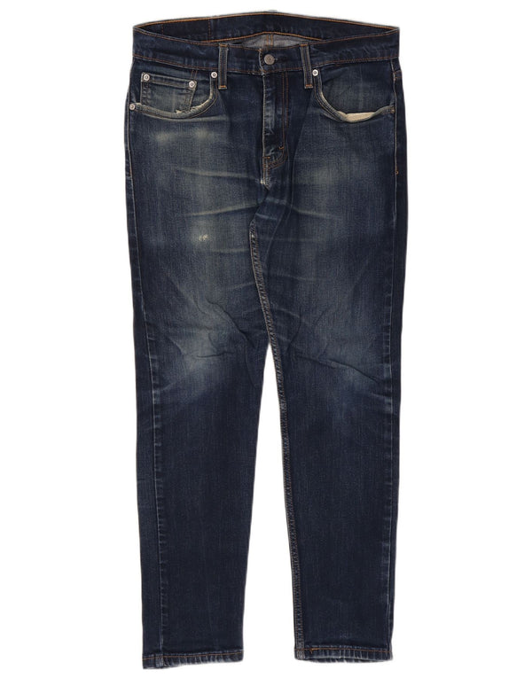 Blugi conici pentru bărbați Levi's 512 Slim Tapered W32 L30 Blue