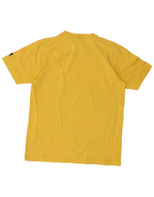 Tricou grafic Champion pentru băieți Top 13-14 ani galben