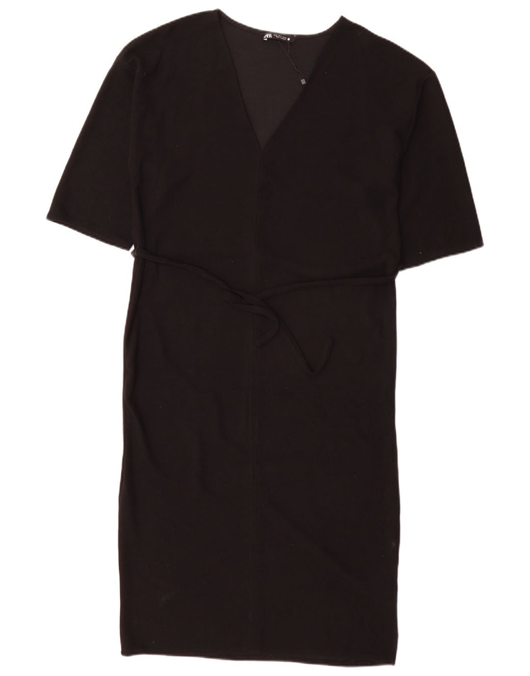 Rochie mare supradimensionată pentru femei Zara UK 10 Poliester negru mic