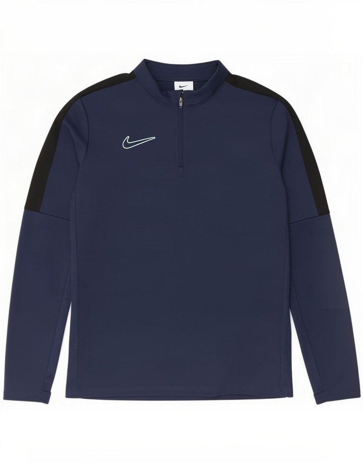 Trening pentru băieți Dri Fit Pullover Top 6-7 ani, mare, bleumarin