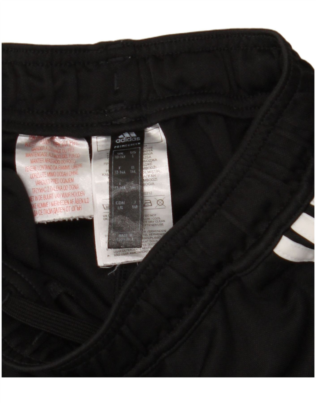 Pantaloni de trening ADIDAS Aeroready pentru baieti 13-14 ani poliester negru