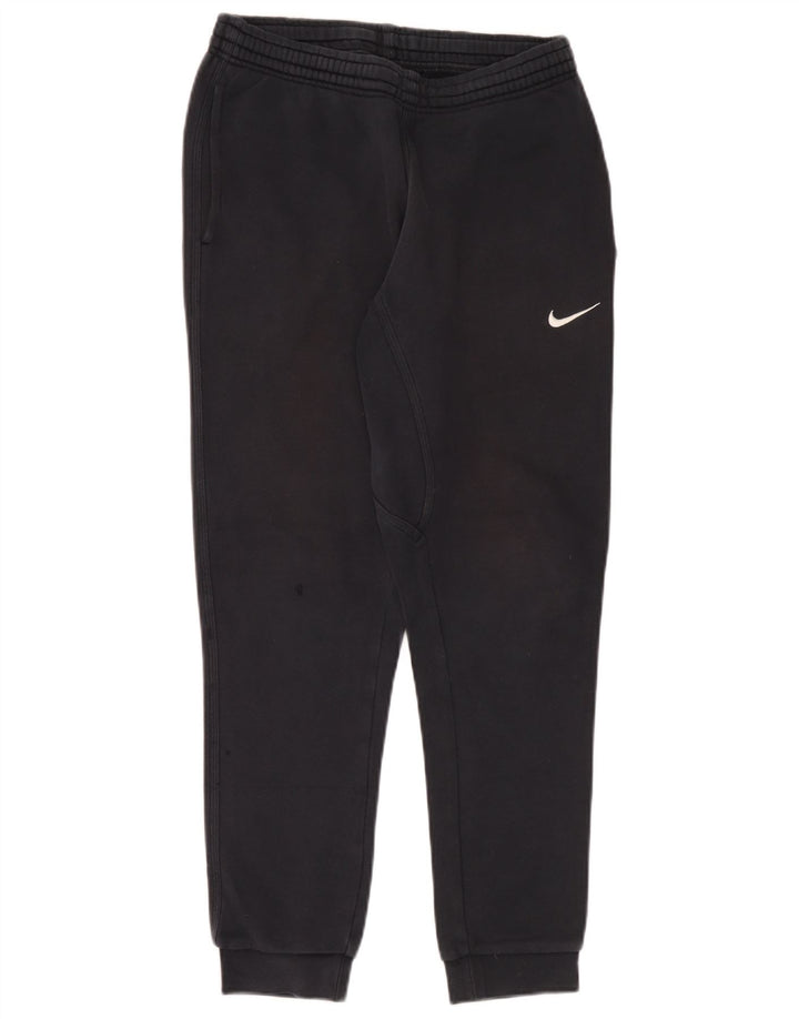 Pantaloni de trening Nike pentru bărbați Joggeri, bumbac mediu negru