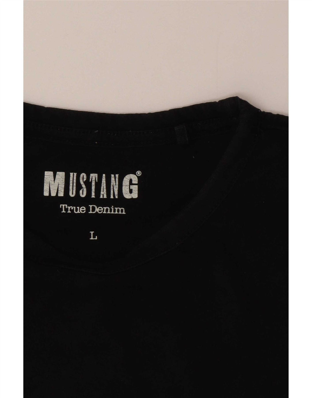 Tricou pentru bărbați Mustang Top mare negru