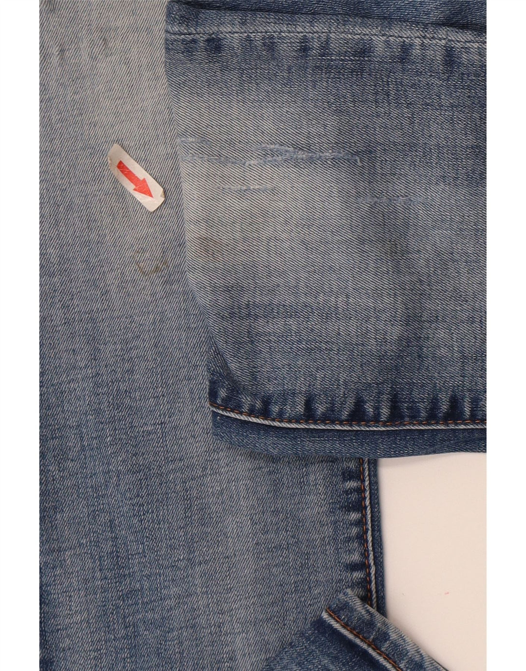 Trussardi blugi skinny distressed pentru femei W29 L32 albastru
