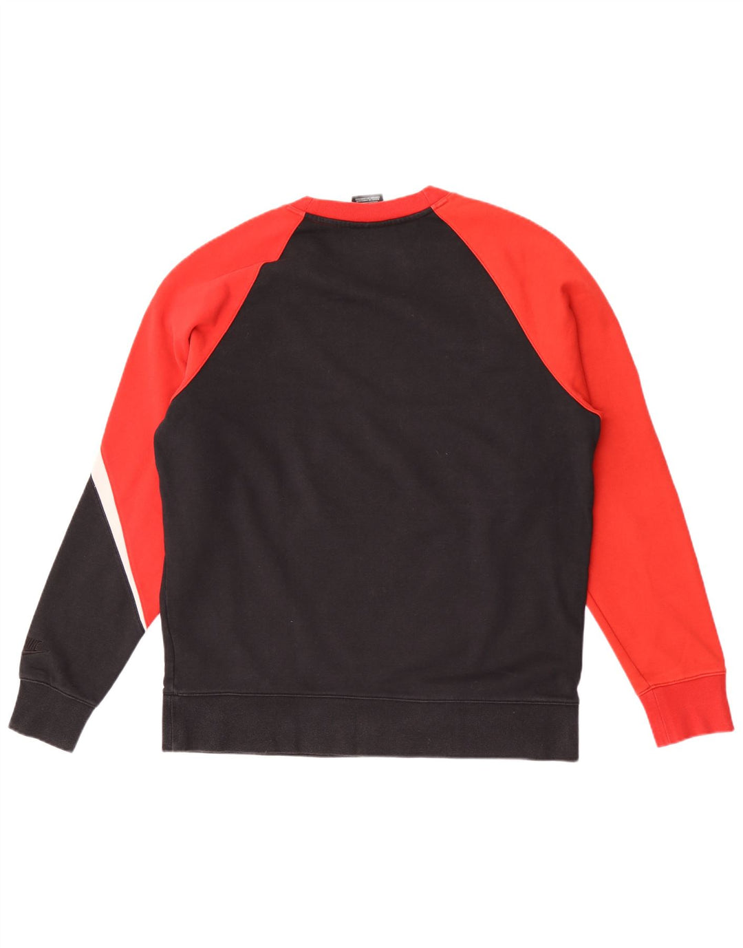 Hanorac grafic pentru bărbați Nike Jumper XL, roșu, bumbac color bloc