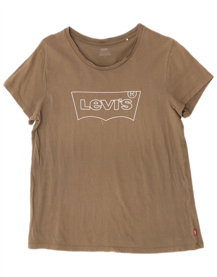 Tricou grafic Levi's pentru femei Top UK 14 Medium Khaki