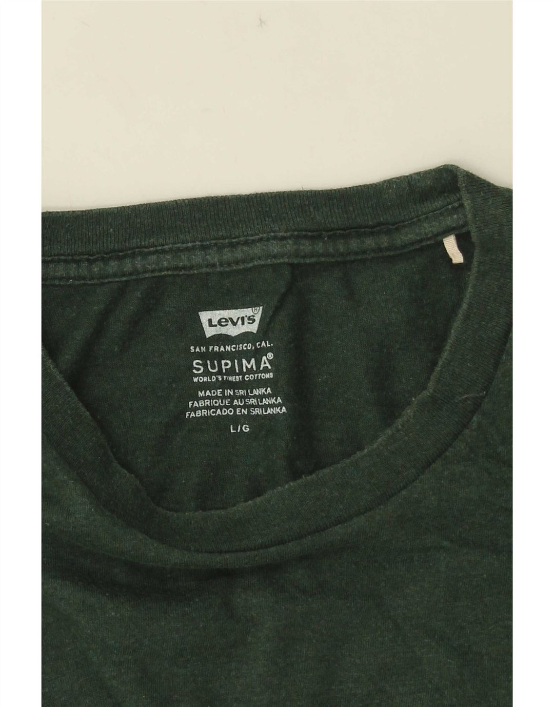 Tricou pentru bărbați Levi's Top mare verde