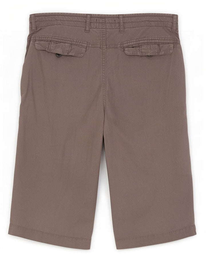 Bermude pentru bărbați Marks & Spencer W32 Medium Grey Linen