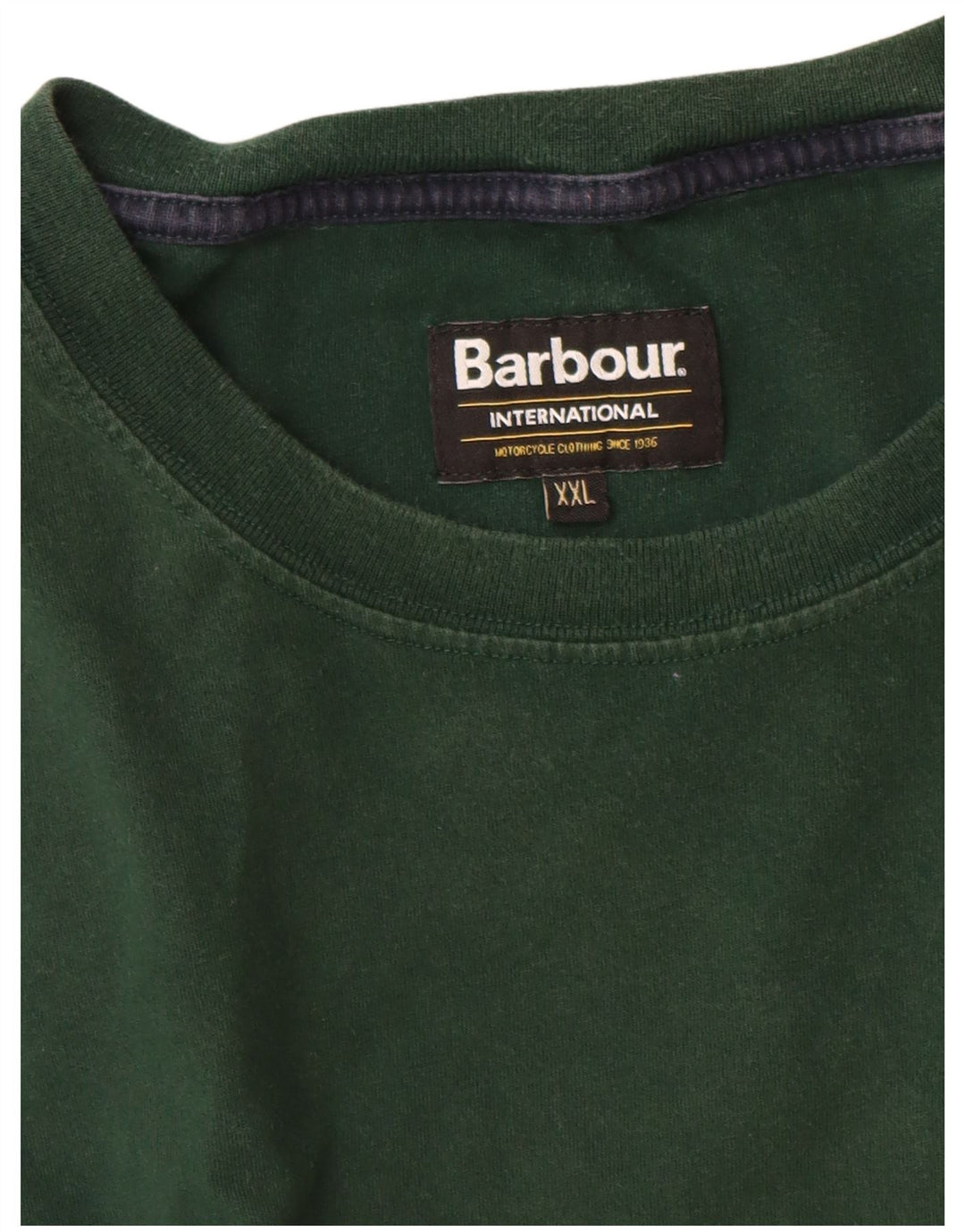 Tricou pentru bărbați Barbour Top 2XL bumbac verde