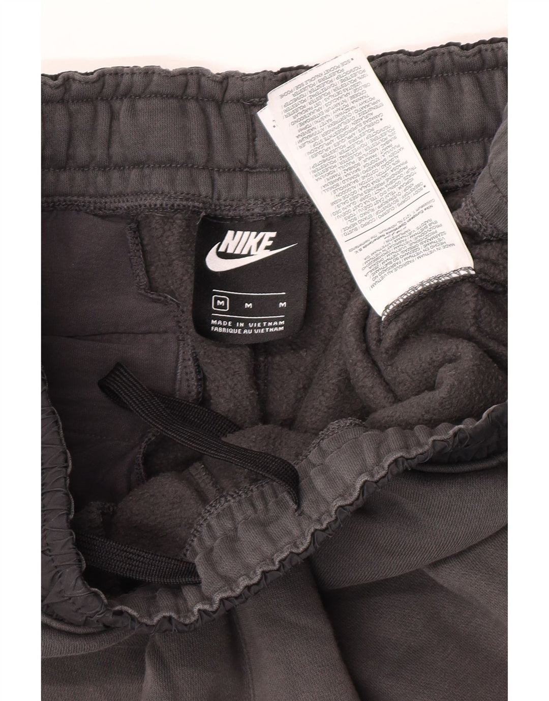 Pantaloni de trening pentru bărbați Nike Pantaloni de jogging, gri mediu, bumbac color bloc