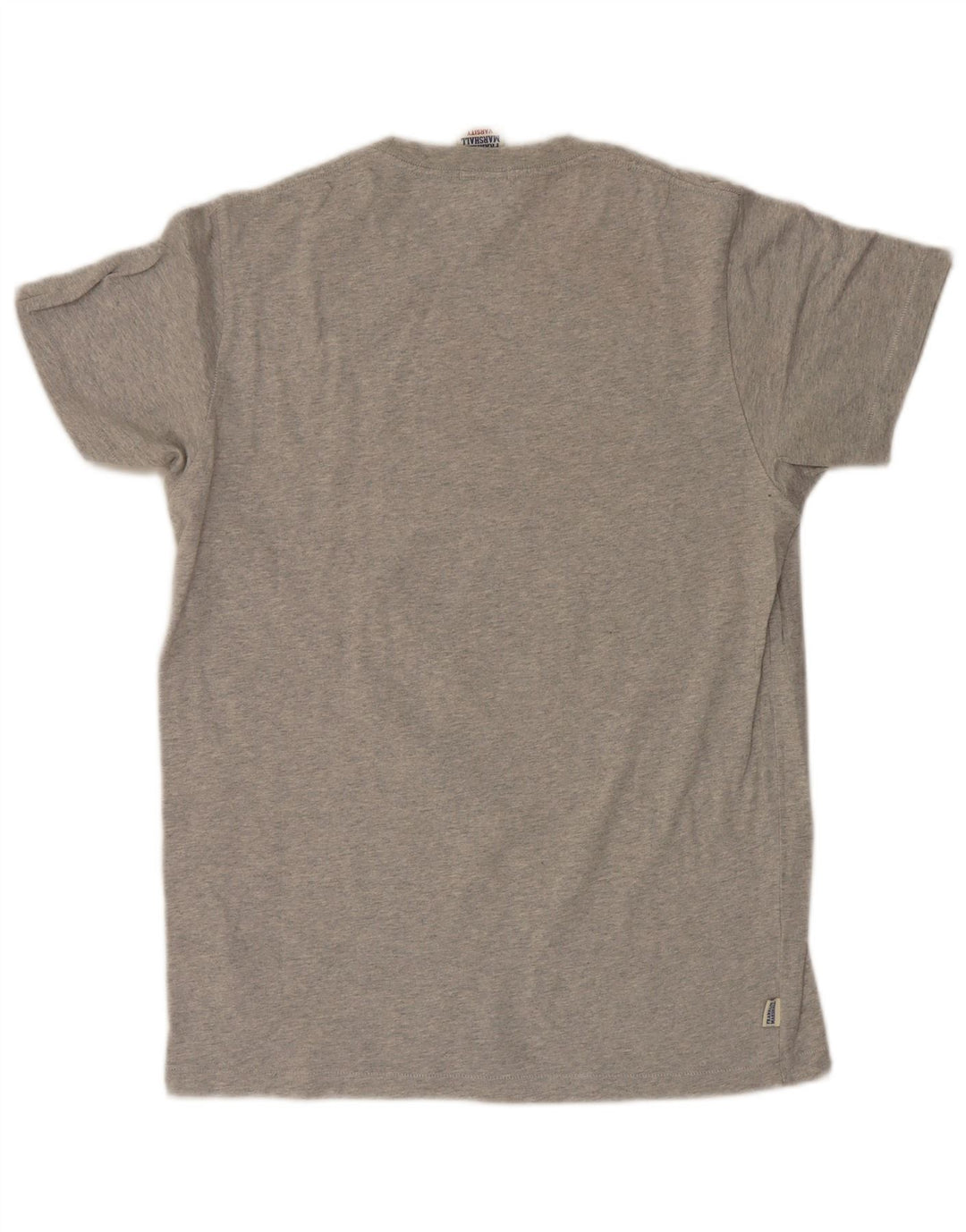 Tricou grafic pentru bărbați Franklin Marshall Top, bumbac, gri mediu