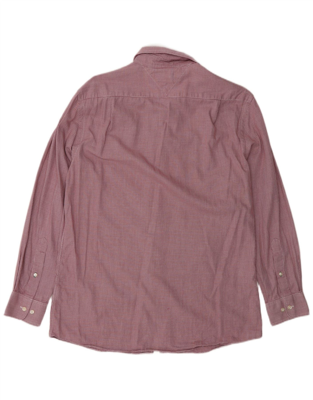 Cămașă pentru bărbați Tommy Hilfiger Slim Fit Mărimea 15 1/2 Medium Red Check