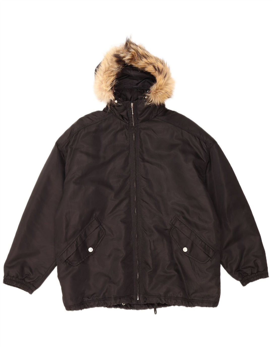 COLMAR Jachetă de vânt cu glugă pentru bărbați UK 42 XL Poliamidă neagră