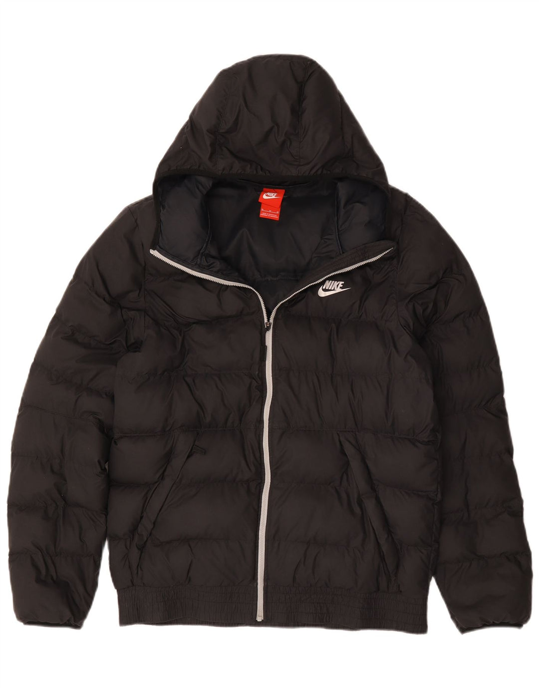 Jachetă căptușită cu glugă Nike pentru bărbați UK 38 Medium Black
