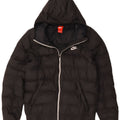 Jachetă căptușită cu glugă Nike pentru bărbați UK 38 Medium Black
