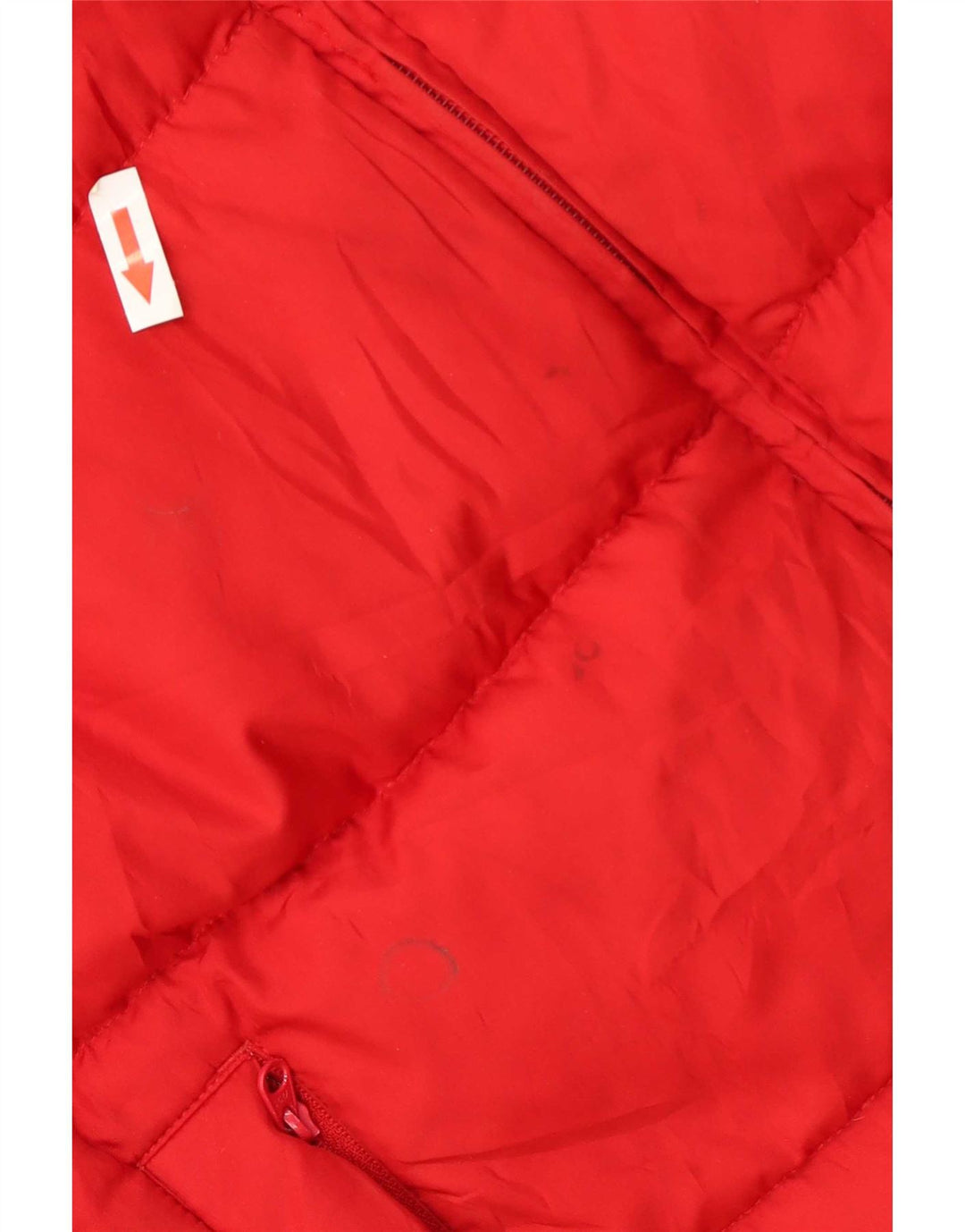 Jachetă căptușită cu glugă Nike pentru băieți 7-8 ani XL poliester color bloc roșu