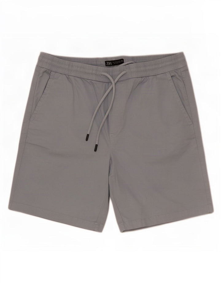 Pantaloni scurți chino pentru bărbați Zara Medium W31 Blue