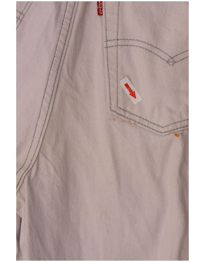 Blugi conici pentru femei Levi's W26 L30 roz
