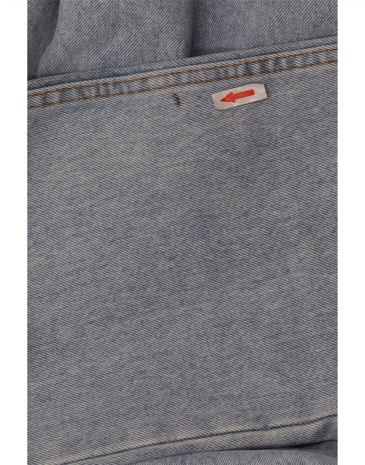Blugi drepti pentru bărbați Wrangler W36 L30 Bumbac albastru