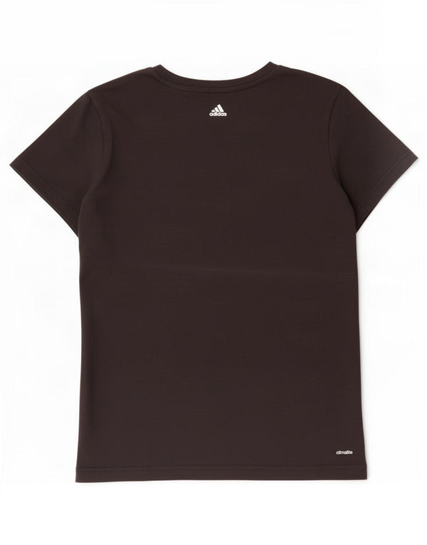 Tricou Adidas Climalite Graphic Top UK 20/22 XL Bumbac negru