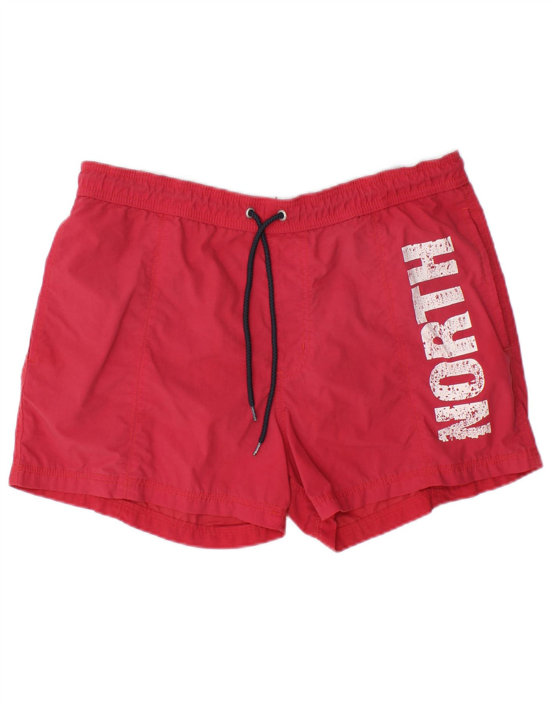 Pantaloni scurți de înot grafic North Sails pentru bărbați, poliamidă, roz mediu