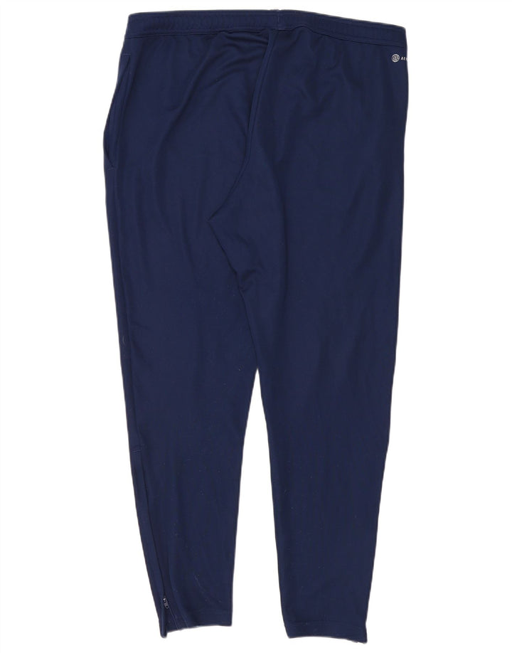 Pantaloni de trening Adidas Aeroready pentru bărbați XL, poliester bleumarin